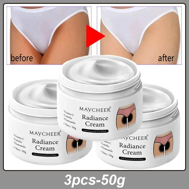 Crème éclaircissante pour parties intimes, sérum blanchissant pour aisselles, éclaircit les fesses, les genoux, l'intérieur des cuisses et les parties intimes, élimine les taches pigmentaires.