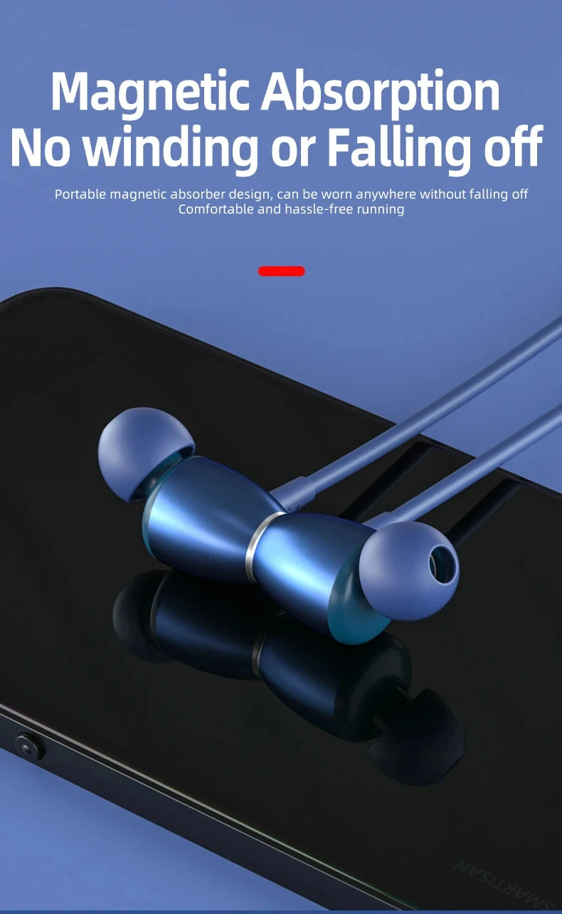 Écouteurs Bluetooth Lenovo HE05X 100 % originaux, étanches, son Hi-Fi, tour de cou magnétique, casque de sport