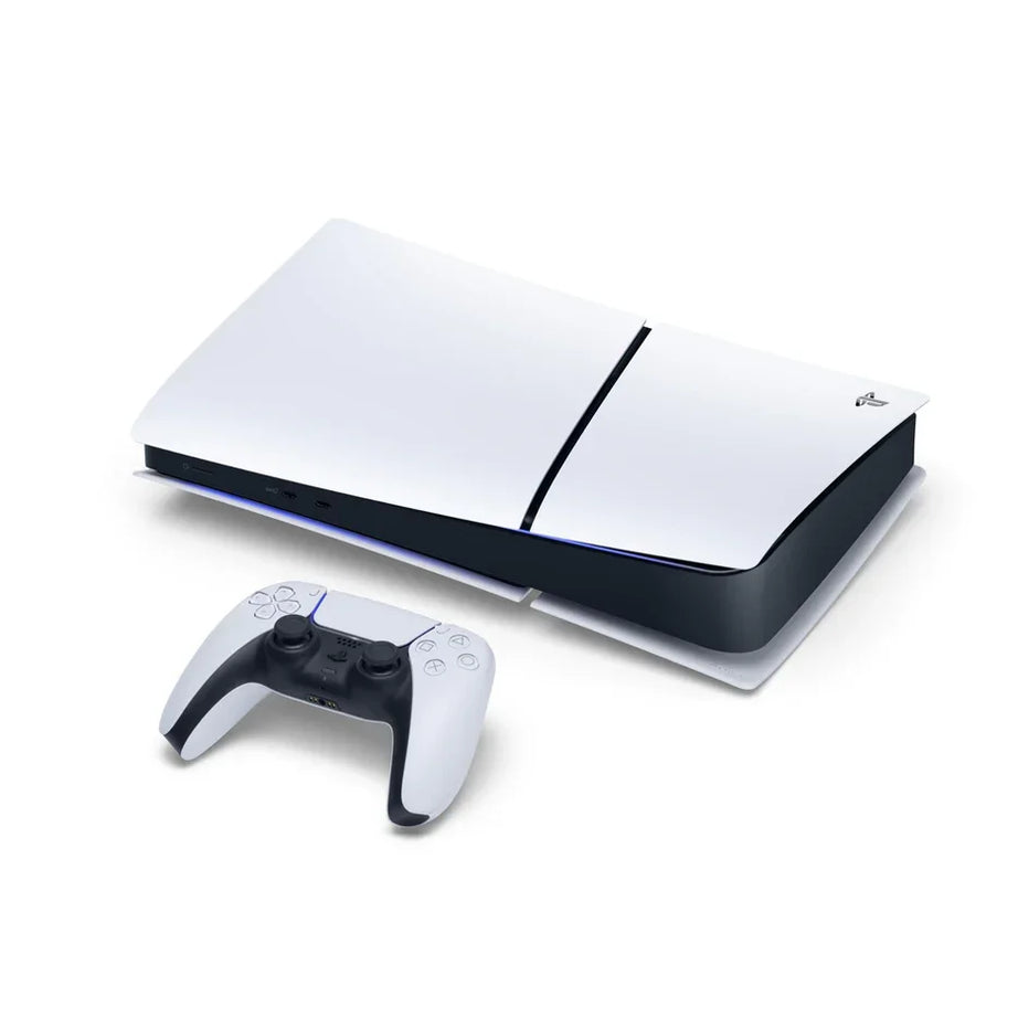 Console numérique Sony PlayStation 5 Slim (825 Go) version européenne - Modèle Slim - SSD ultra-rapide - Ray Tracing - Jeux vidéo 4K - PS5 Slim