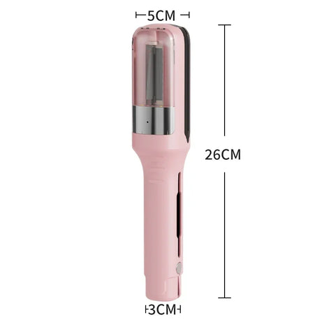 Coupe-pointes automatique professionnelle sans fil pour femmes, idéale pour les cheveux secs, abîmés et cassants.