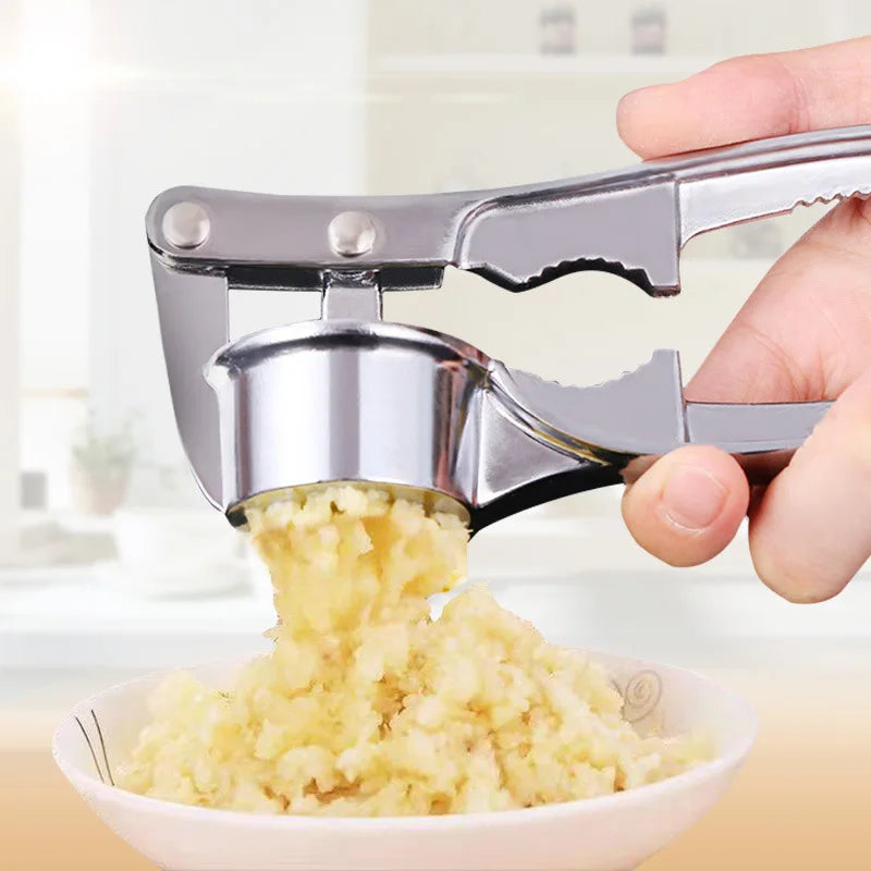Presse-ail, broyeur, hachoir, presse-ail manuel en acier inoxydable, accessoire de cuisine