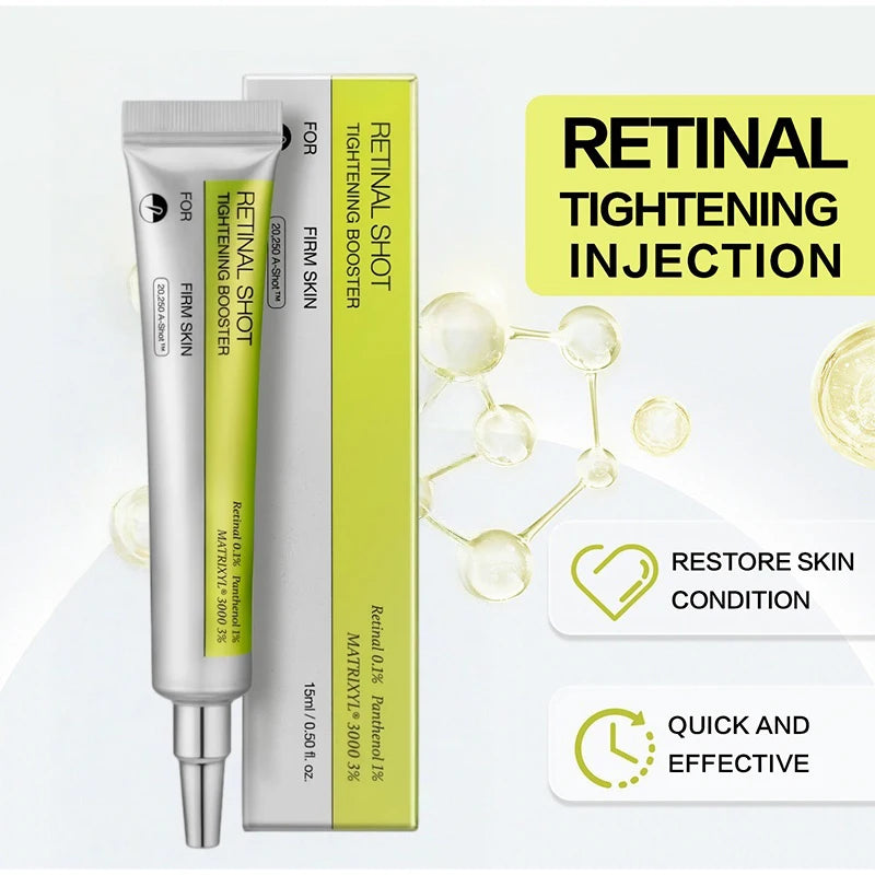 Crème contour des yeux hydratante et raffermissante au rétinol coréen, sérum liftant et raffermissant à la vitamine A pour le visage, atténue les ridules