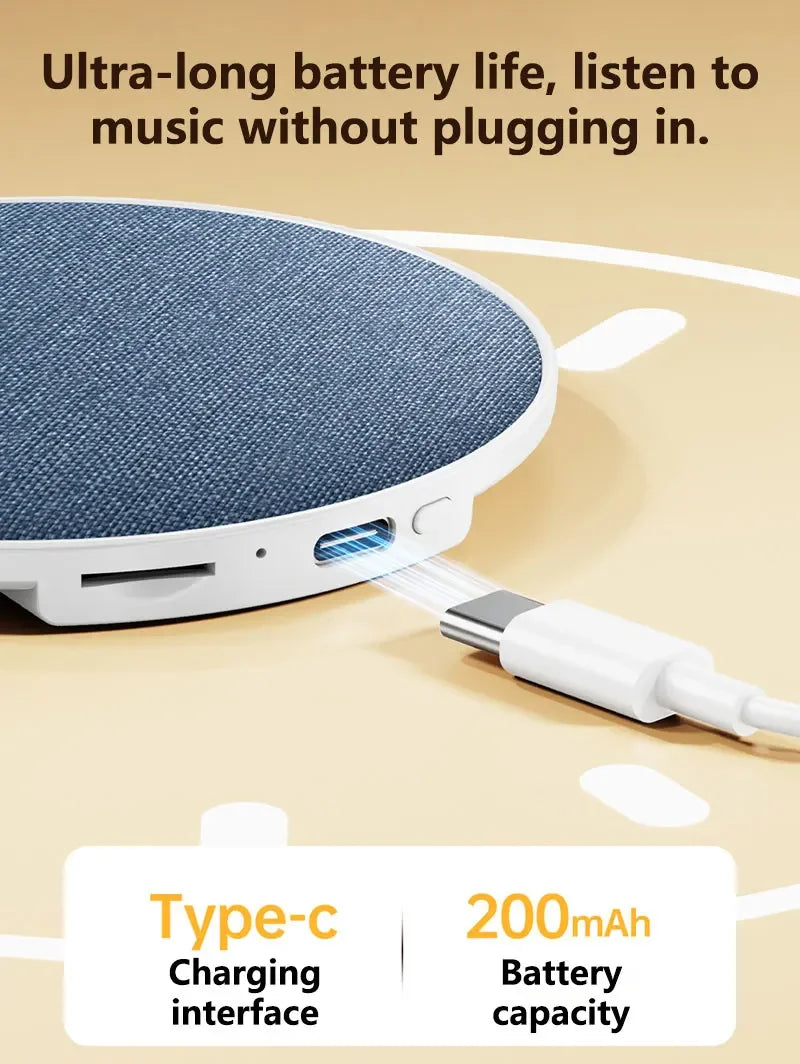 Aide au sommeil par haut-parleur d'oreiller à ultrasons, son dynamique haute qualité, enceinte Bluetooth papillon 2026