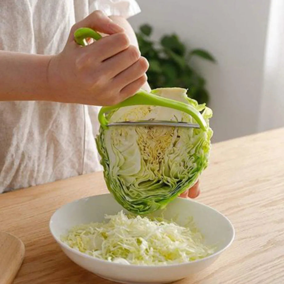 Éplucheur à légumes et fruits, râpe à chou en acier inoxydable, trancheuse à salade et pommes de terre, accessoires de cuisine, ustensiles de cuisson, large ouverture