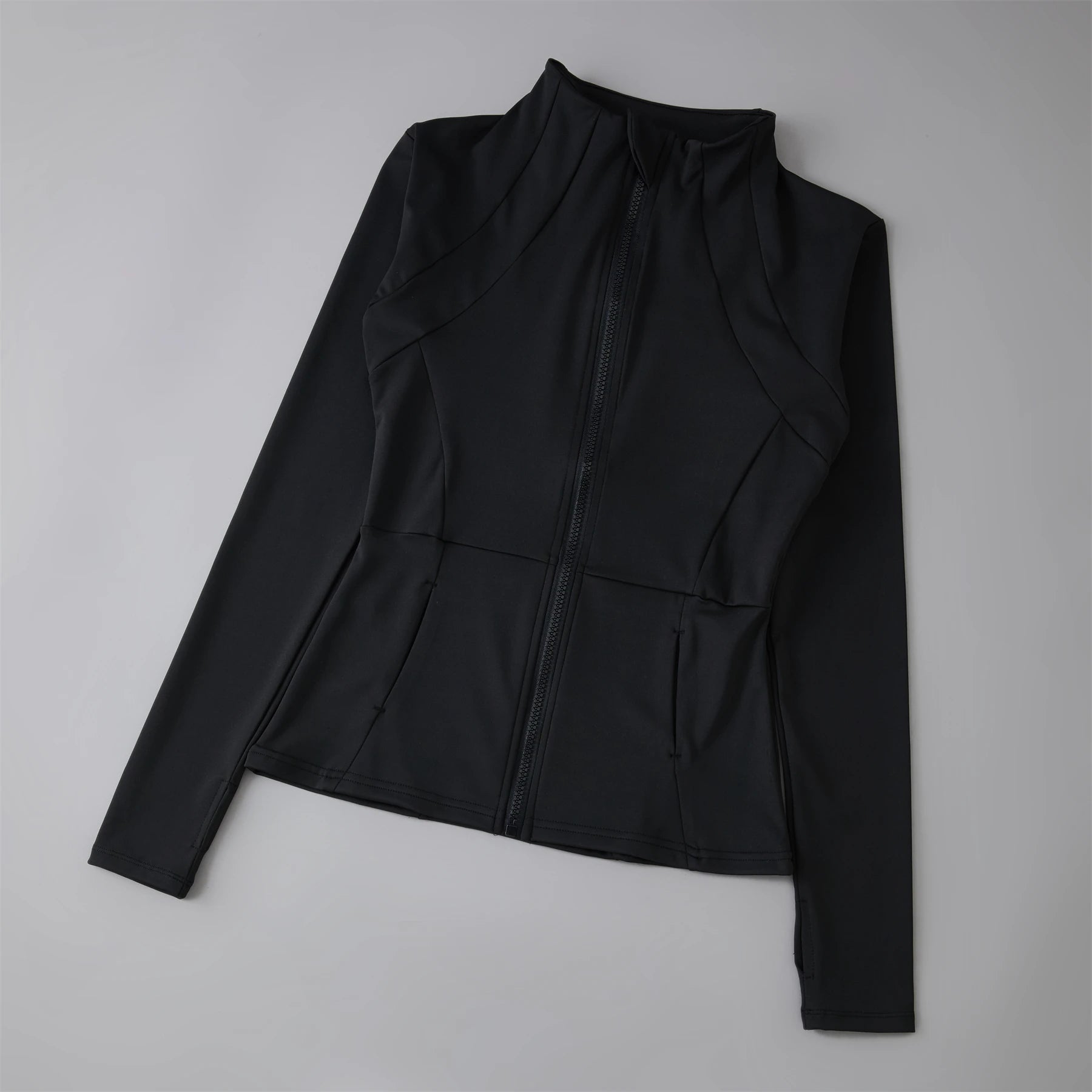 Vêtements de yoga coupe-vent, vêtements de sport pour femme, sweat-shirt à manches longues, veste de sport, haut d'entraînement pour femme, vêtements de sport
