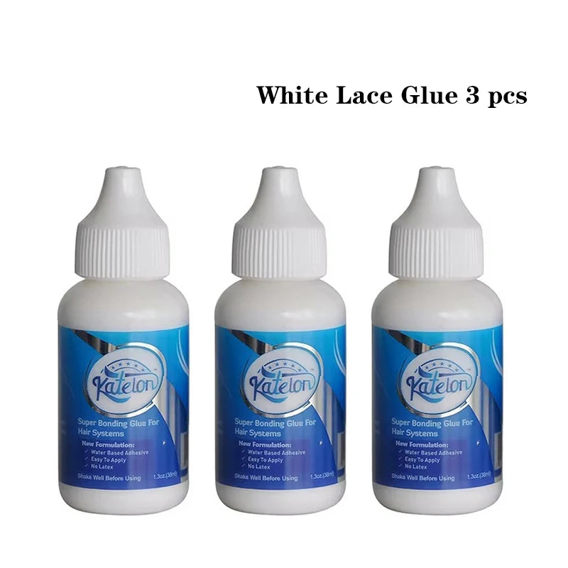 Colle pour perruque Lace Front, tenue extra forte, résistante à l'eau, 38 ml, colle adhésive ultra-forte pour bonnet de perruque, 1 pièce, outils de coiffure, 37 g