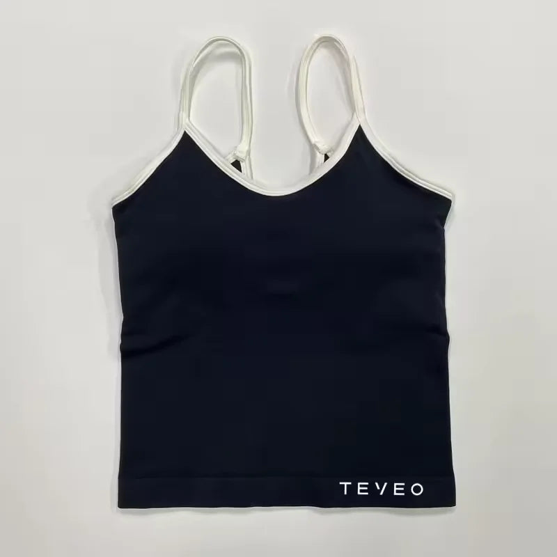 TEVEO Ignite Sculpt Leggings froncés sans coutures pour femme, pantalon de yoga, gainage des hanches, course à pied, sport, salle de gym, gamme Ignite Sculpt