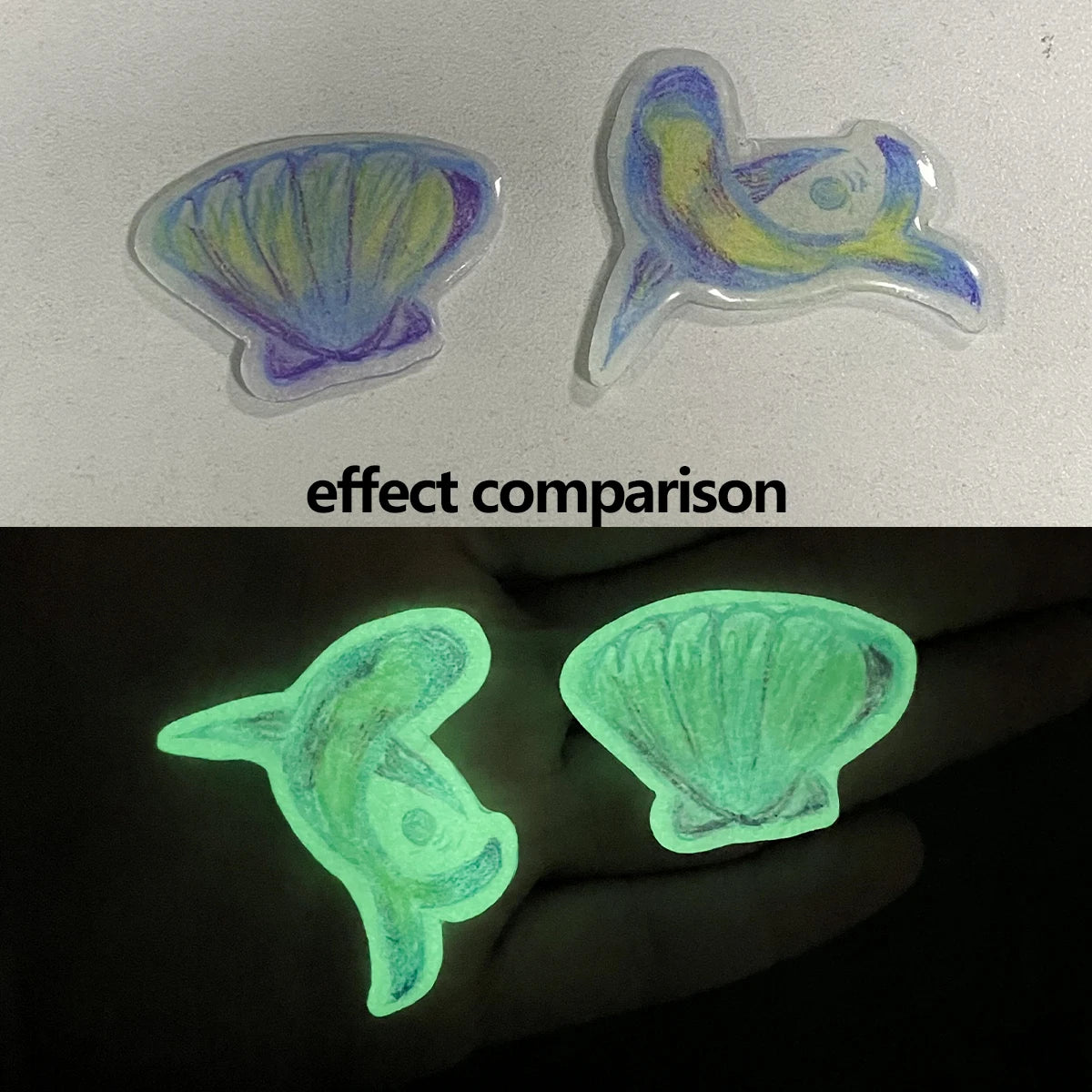 Lot de 5 feuilles de plastique thermorétractable, transparentes et vierges, pour loisirs créatifs (14,5 x 20 cm).