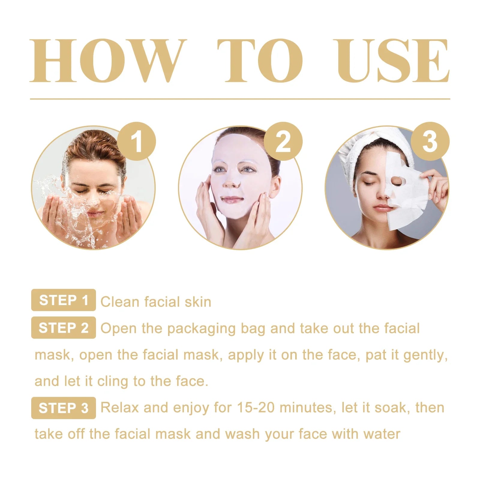 Lot de 10 masques faciaux anti-rides au collagène, anti-âge, atténue les ridules, raffermit la peau, hydrate et illumine le teint, cosmétique coréenne