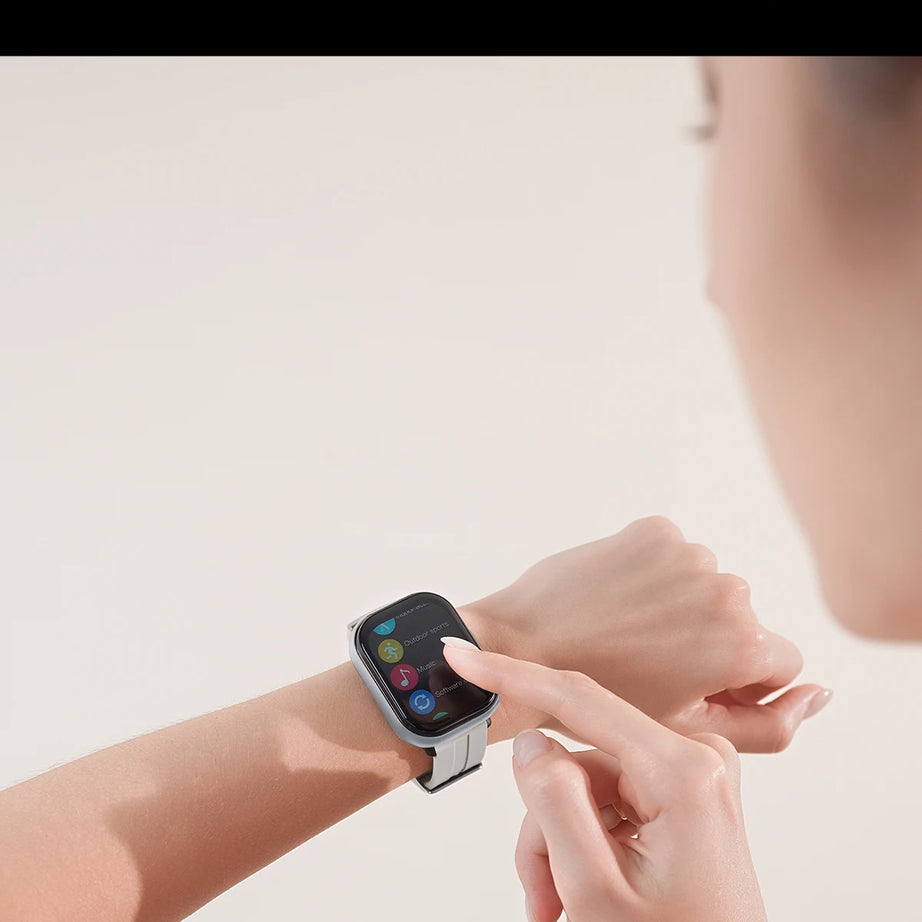 LIGE New Open-back Cip-on Headphones Smart Watch For Men Women 2.01” HD Screen Massive Watch Faces Bluetooth Call Smartwatches