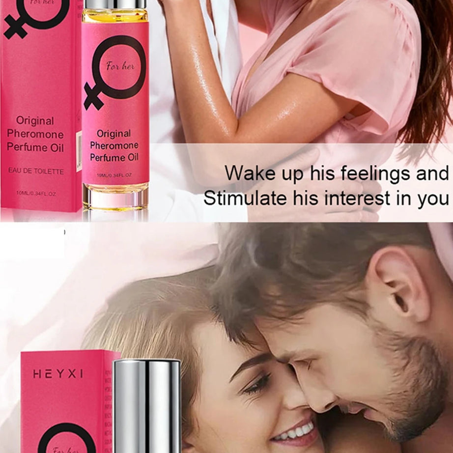 Parfum à bille Rose Red pour femme, longue tenue, floral, frais et naturel, idéal pour un rendez-vous ou comme cadeau de Noël.
