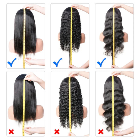 Perruque en cheveux humains avec mèches, ondulations profondes, perruque frontale en dentelle HD 13x6, perruque ondulée 13x4, perruque bouclée en cheveux humains avec dentelle frontale.