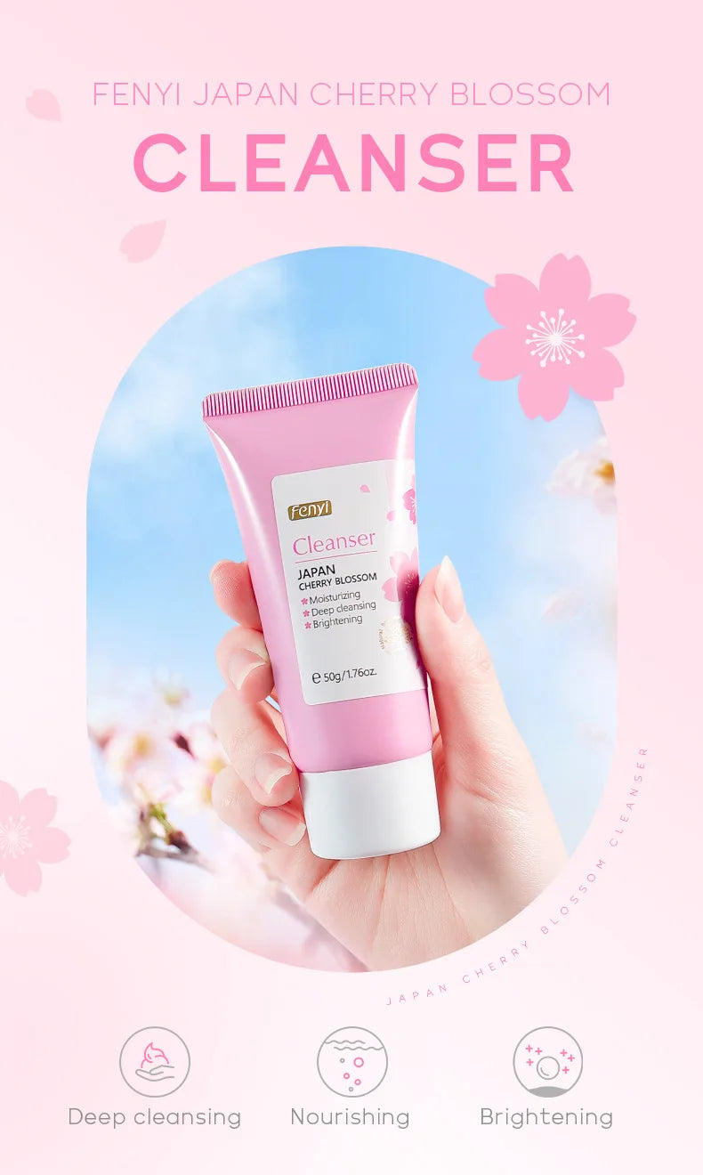 Nettoyant visage à la vitamine C, nettoyant en profondeur, hydratant, éliminateur de points noirs, soin du visage, mousse nettoyante, soin de la peau