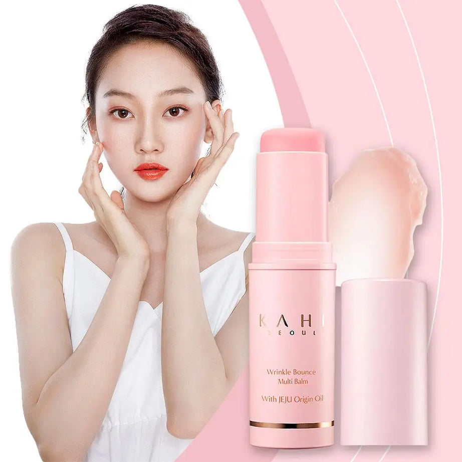 Baume visage multi-usages KAHI anti-rides, crème au collagène, cosmétique coréenne