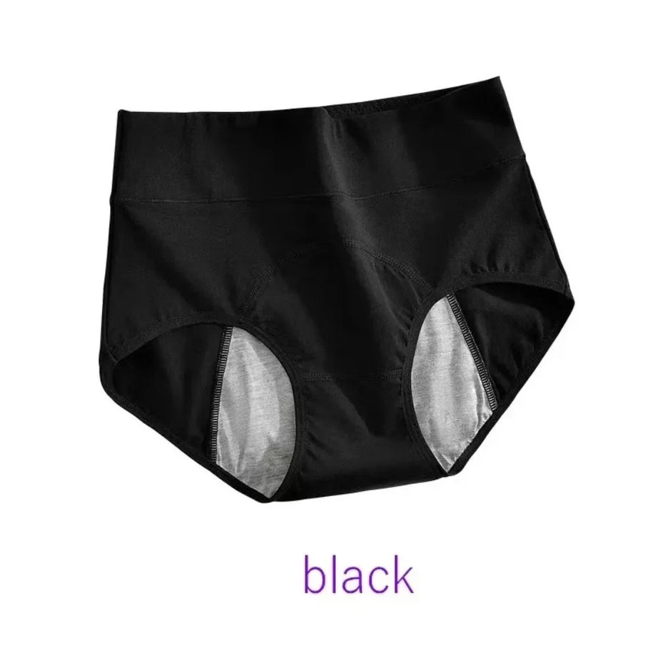 Culottes menstruelles en coton, culottes menstruelles taille haute, sous-vêtements menstruels anti-fuites, culottes menstruelles