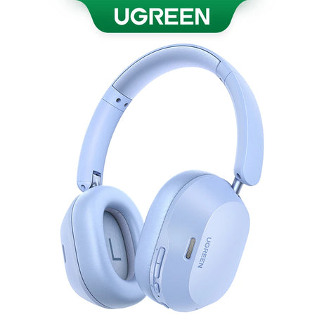 Écouteurs sans fil Bluetooth UGREEN Max5c avec réduction de bruit active ANC 43 dB, audio spatial haute résolution LDAC 75 Hz.