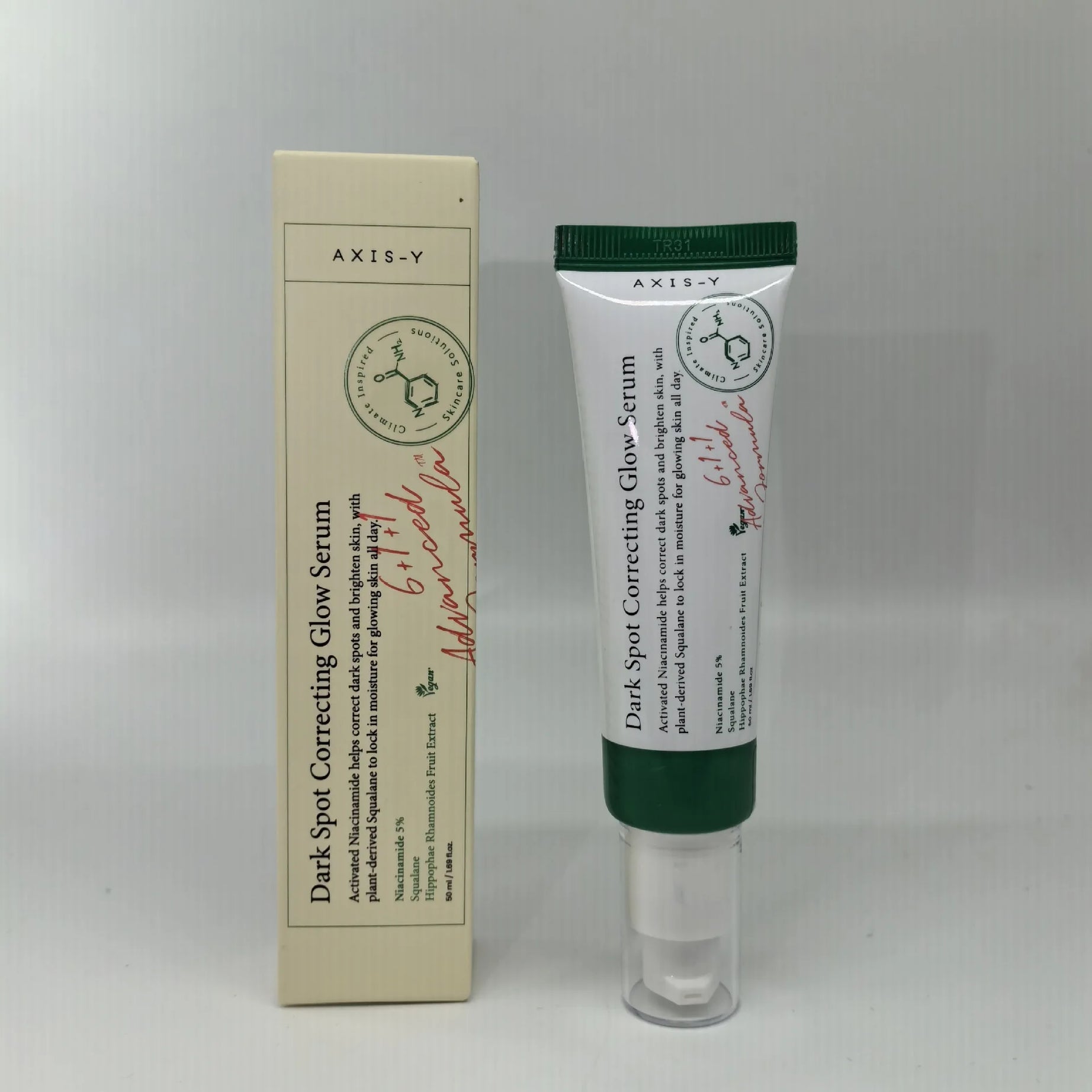 50 ml / 1,69 fl. oz Sérum éclat correcteur de taches brunes AXIS-Y 5 % de niacinamide Soin coréen pour le visage