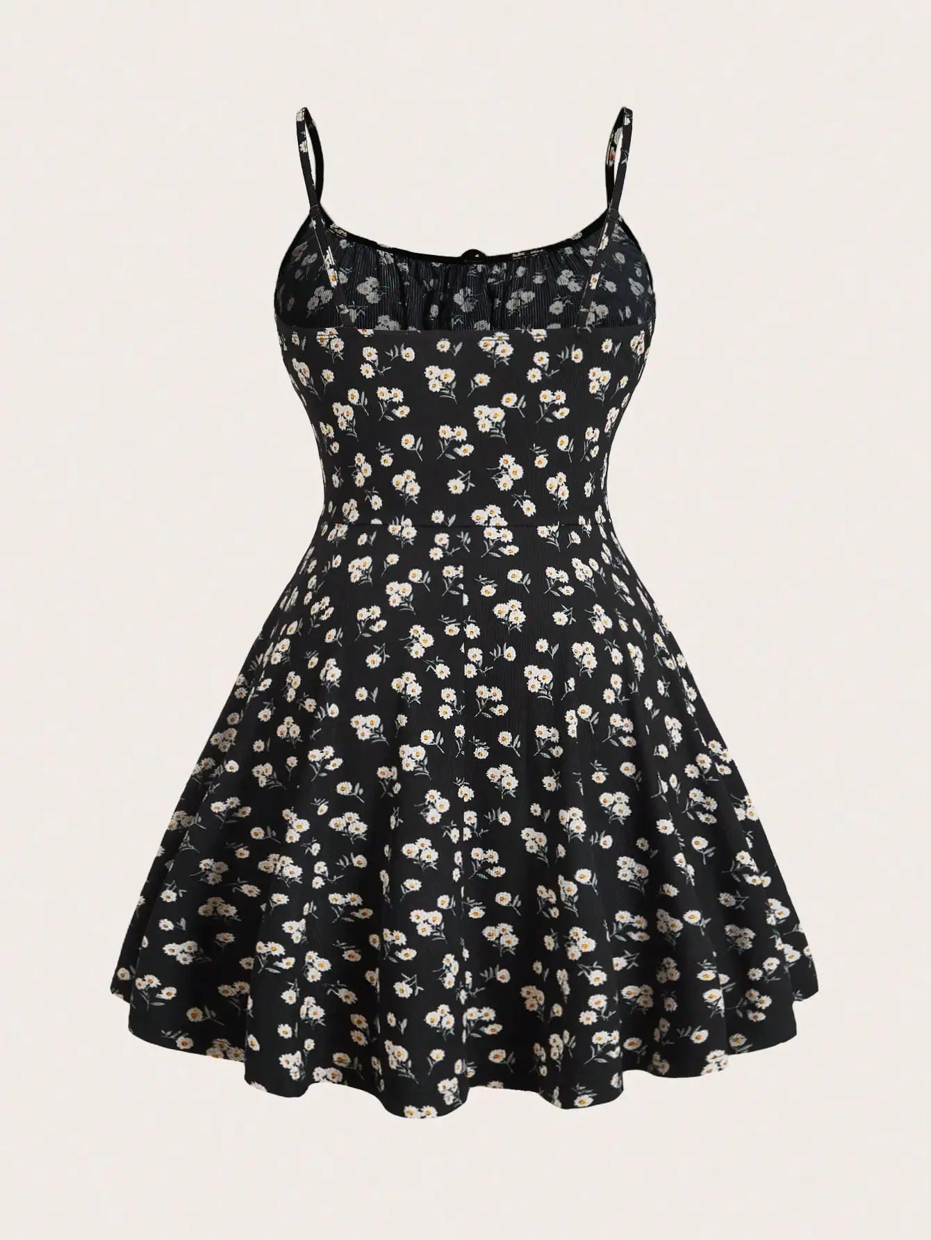 Robe camisole élégante sans manches à fines bretelles et imprimé floral, nouvelle tendance