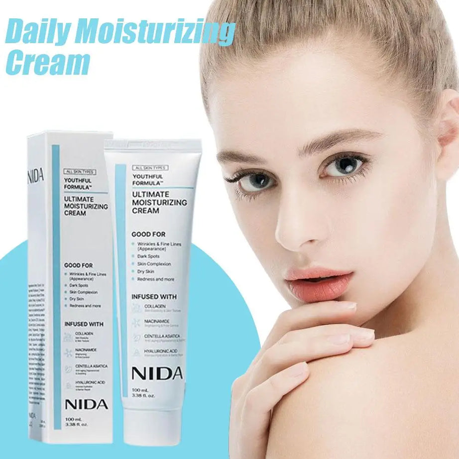 NIDA Korea Crème Hydratante Ultime Rétinol Revitalisante Contour des Yeux Anti-Âge Hydratation Intense Essence de Propolis Soin de la Peau