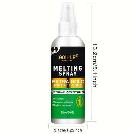 Kit de petite taille GOIPLE pour débutants : cire de finition longue tenue, gel fixateur et colle pour perruques en dentelle.