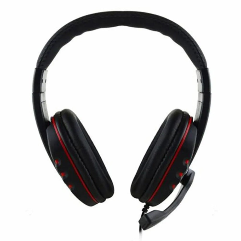 Auriculares con cable de 3,5 mm para juegos, música, PS4, PlayStation 4, PC, chat, ordenador, con micrófono.