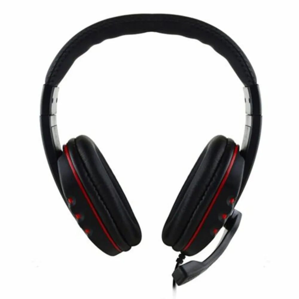 Auriculares con cable de 3,5 mm para juegos, música, PS4, PlayStation 4, PC, chat, ordenador, con micrófono.