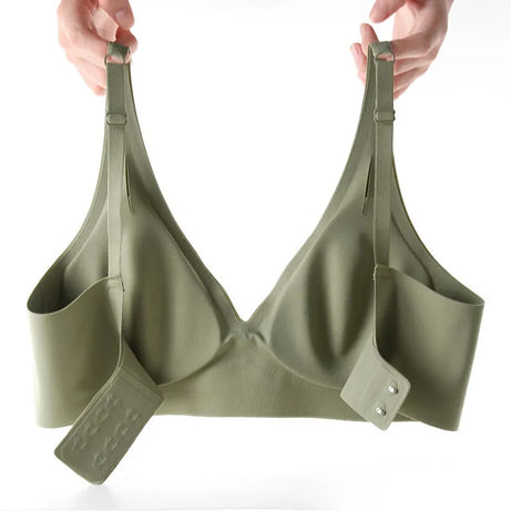 Soutien-gorge sexy sans coutures et sans armatures, soutien-gorge ajustable, sous-vêtements féminins, brassière rembourrée push-up, lingerie intime