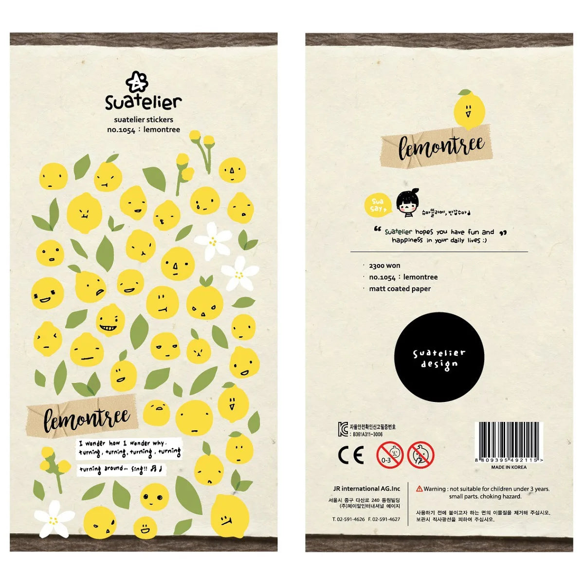 Autocollants Suatelier Foods, scrapbooking esthétique, jolis stickers pour carnets de voyage, décorations coréennes, agendas et fournitures de loisirs créatifs.