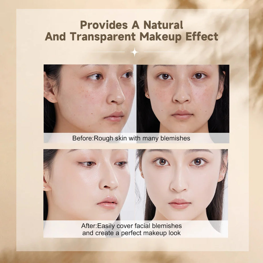 Fond de teint stick double embout Life Girls Watery avec pinceau, maquillage naturel longue tenue et impeccable pour le visage