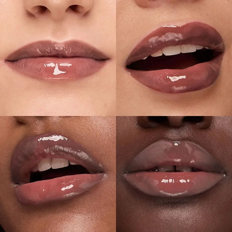 Kiko 3D Hydra LipGloss Blush waterproof longue tenue Maquillage scintillant Gloss à lèvres Brun Rose Mauve nacré