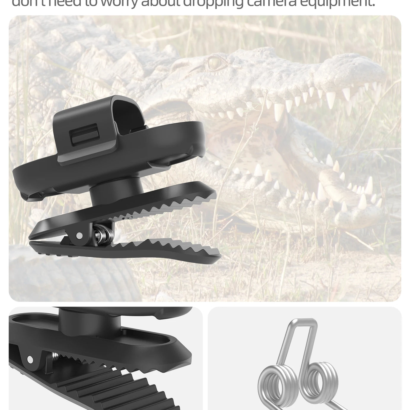 Support de fixation pour sac à dos avec clip de suspension rotatif à 360° pour caméra sportive Insta360 Go 3S/Go 3. Accessoires pour caméra Insta360 Go 3S.