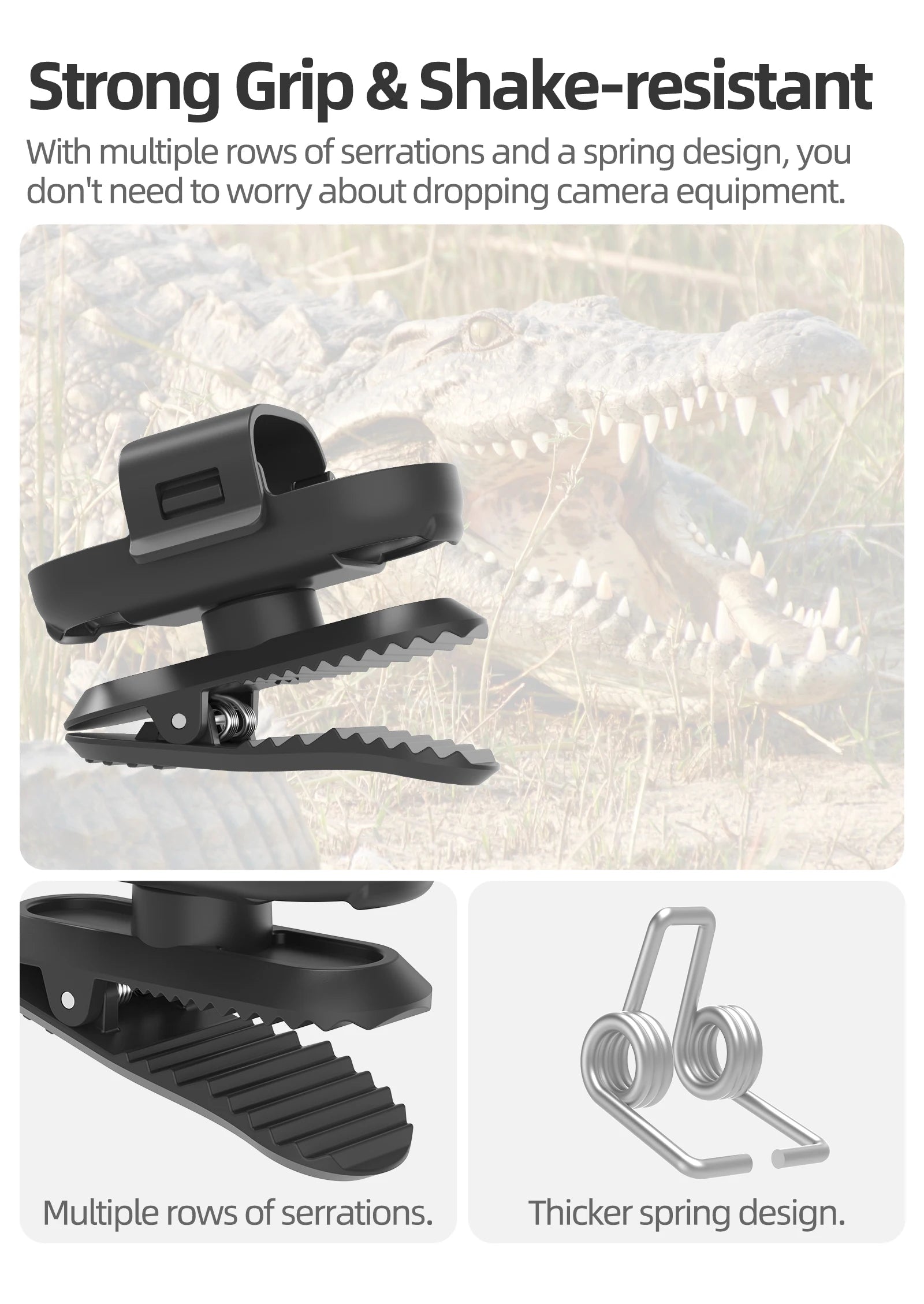 Support de fixation pour sac à dos avec clip de suspension rotatif à 360° pour caméra sportive Insta360 Go 3S/Go 3. Accessoires pour caméra Insta360 Go 3S.