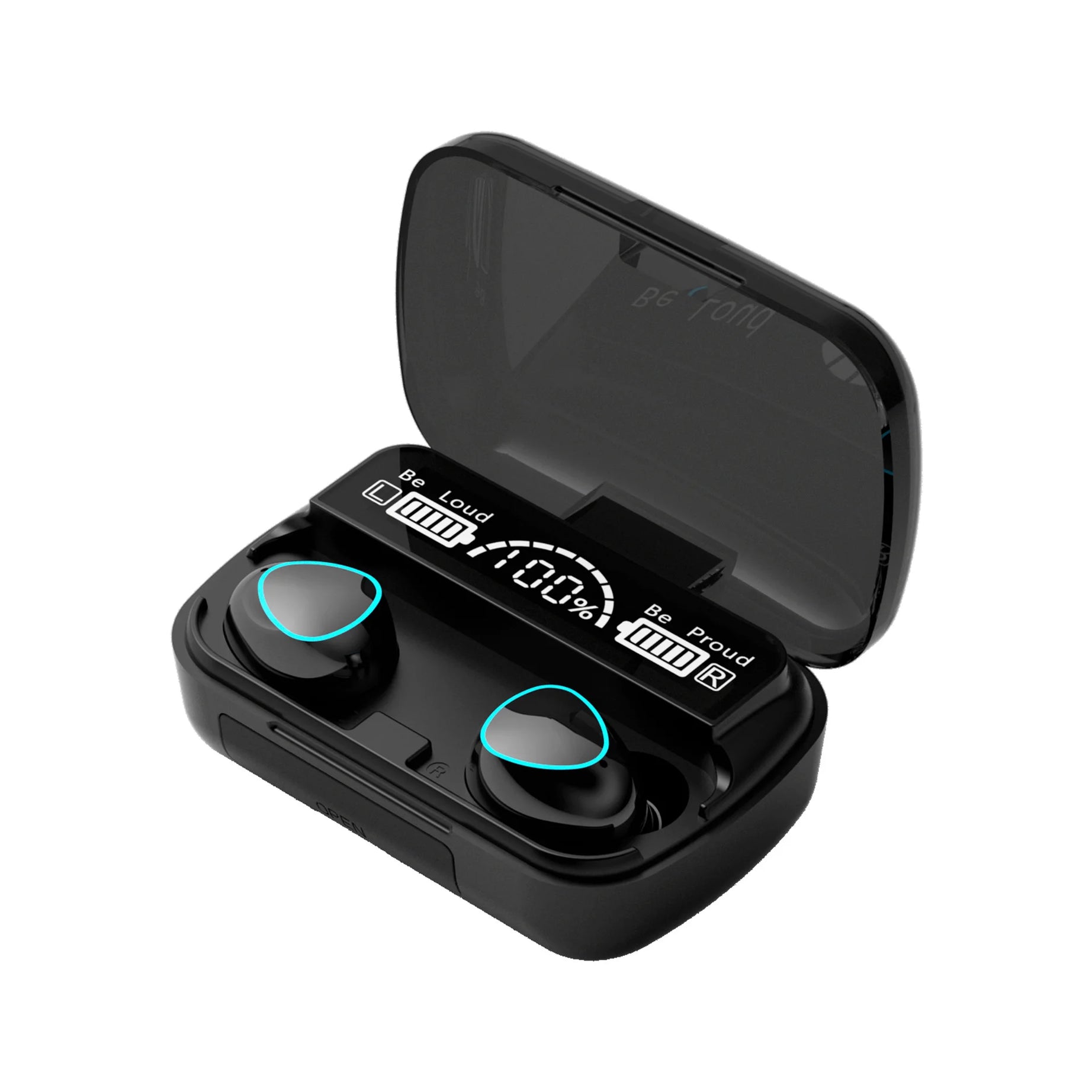 Nouveauté : Écouteurs sans fil M10, son parfait et haute qualité, idéaux pour le sport, les jeux et la musique. Écouteurs Bluetooth avec batterie externe.