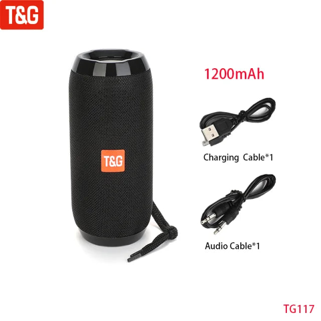 Enceinte Bluetooth portable sans fil Caixa De Som Blutooth Music Sound Box pour radio FM subwoofer audio Bluetooth mains libres Baffe