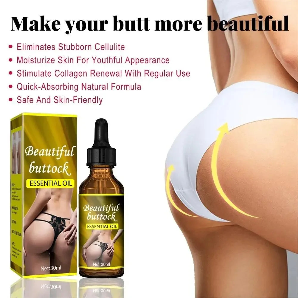 Crème pour l'augmentation des fesses, rehaussement des fesses, huile essentielle raffermissante, galbe et galbe des hanches, soin du corps sexy pour femmes