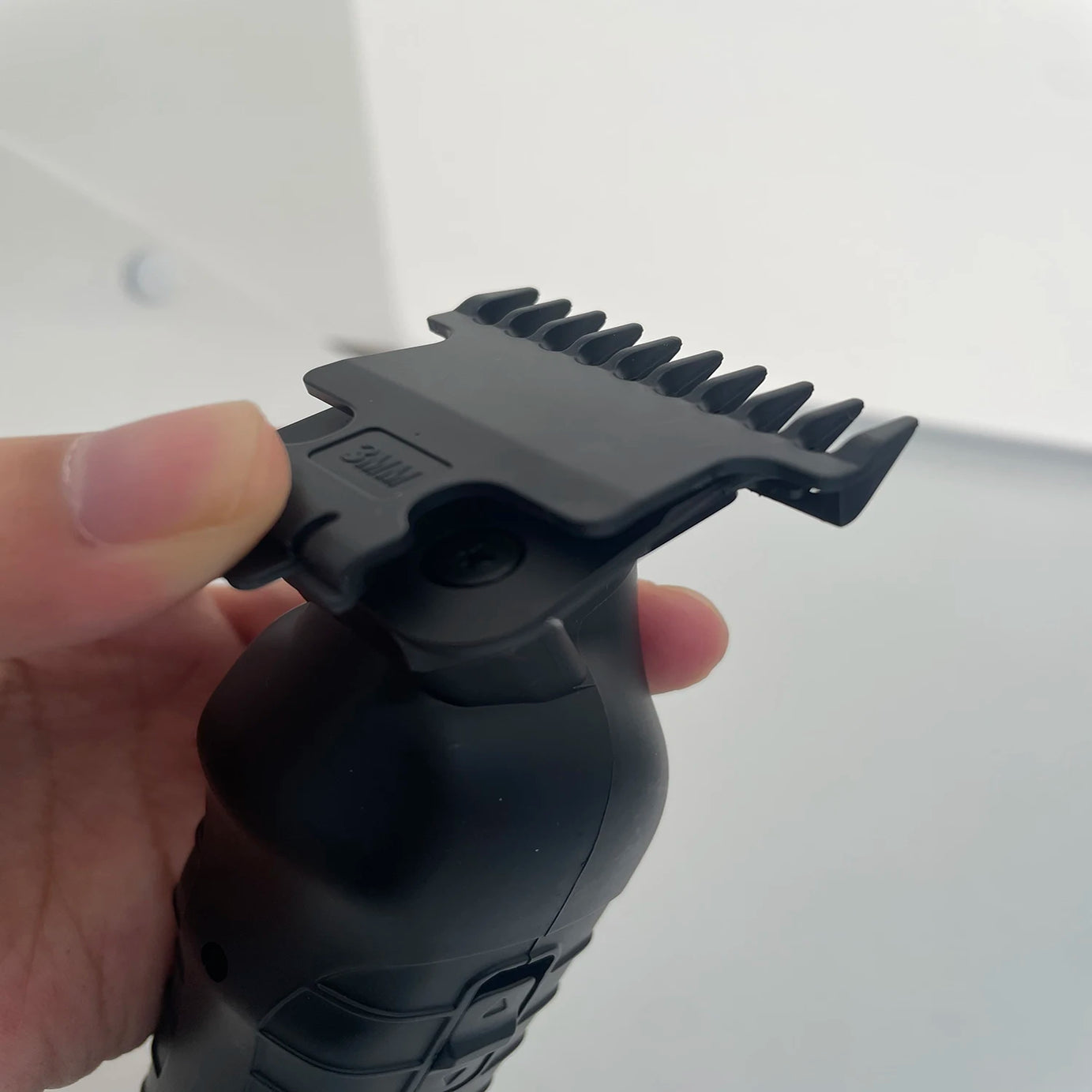 Tondeuse à cheveux sans fil Kemei 2299 Barber, tondeuse de précision à écartement zéro (0 mm), machine de coupe électrique professionnelle.