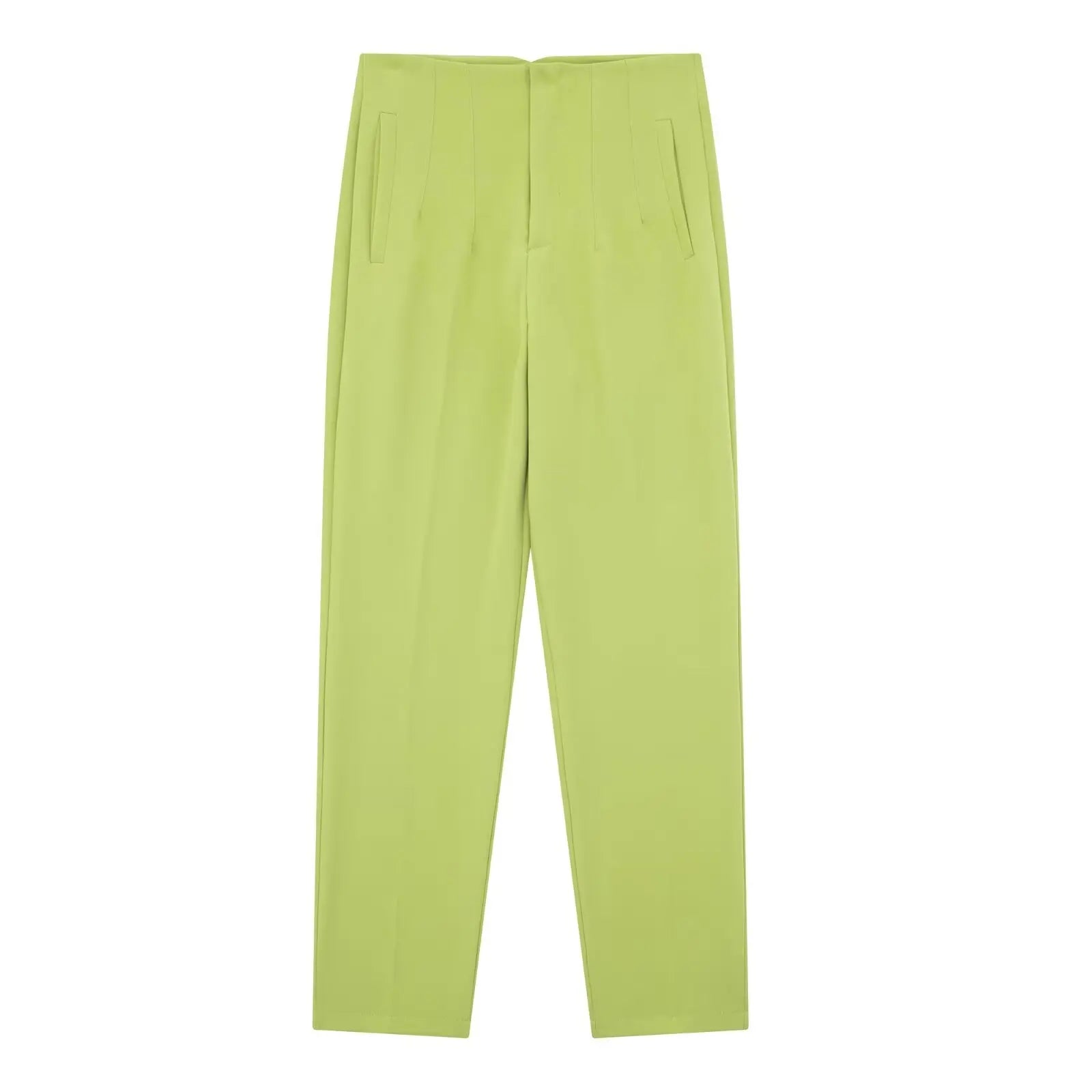 Tenues de bureau Koekop Pantalons crayon Noir Rose Blanc Pantalons Femme Mode Vêtements de bureau Pantalons taille haute pour femmes Pantalons habillés