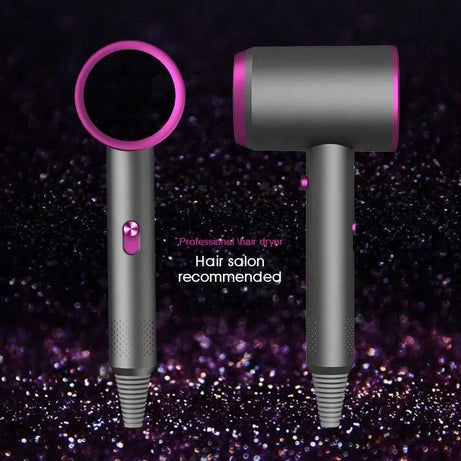 Sèche-cheveux professionnel portable avec protection ionique et thermique, idéal pour la maison, l'hôtel et les voyages. Usage domestique et hôtelier.