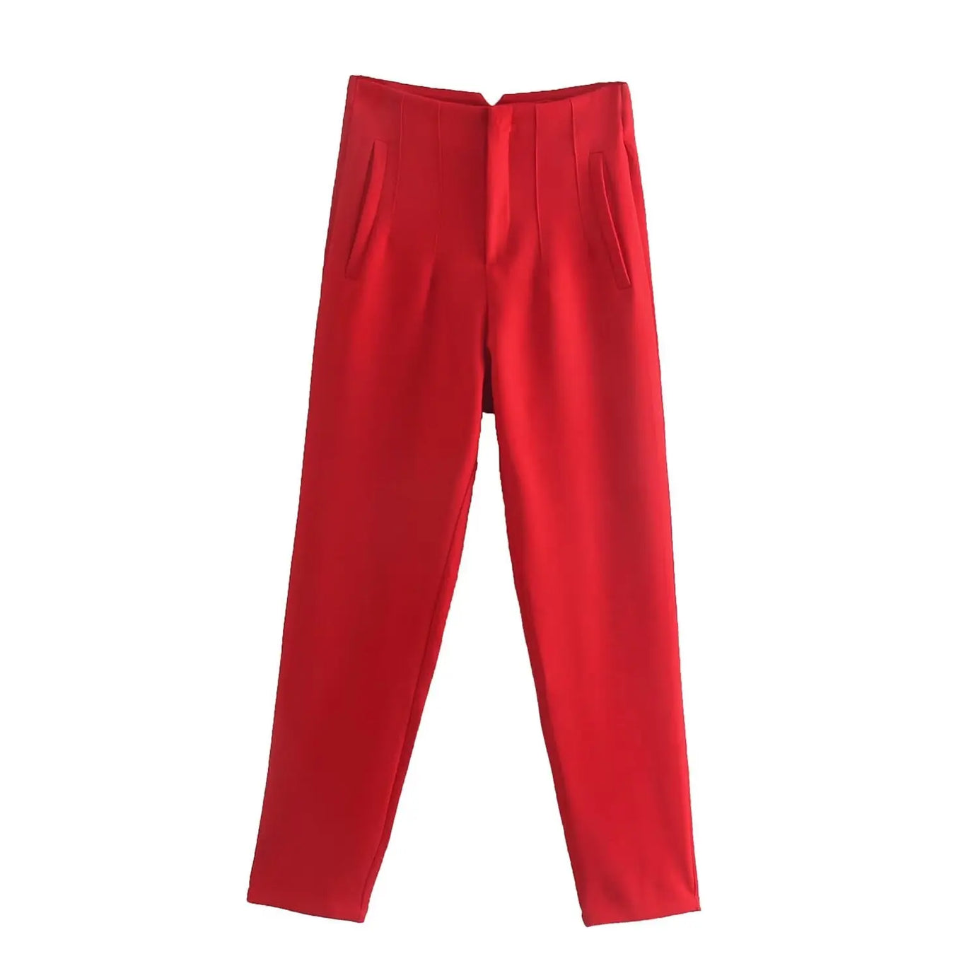 Tenues de bureau Koekop Pantalons crayon Noir Rose Blanc Pantalons Femme Mode Vêtements de bureau Pantalons taille haute pour femmes Pantalons habillés