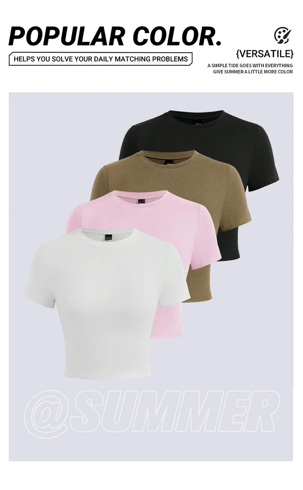 T-shirt imprimé Hawkins 1983 Tiger School pour femmes, coupe courte et confortable, col rond, manches courtes, style hip-hop.