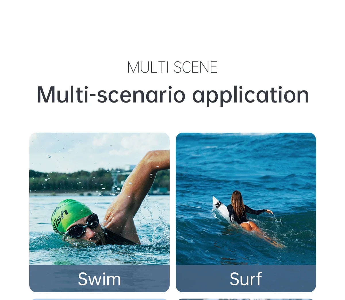 Écouteurs sans fil Shokz Open pour le sport, à conduction osseuse, Bluetooth, étanches IPX8, avec 32 Go de RAM et lecteur MP3.