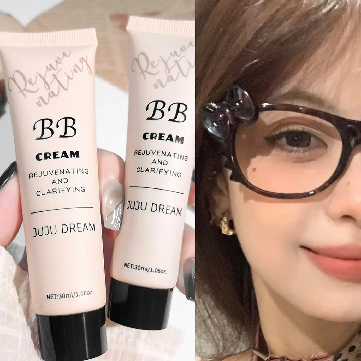 Crème BB, crème isolante, fond de teint liquide, hydratant, régulateur de sébum, maquillage longue tenue, lait, peau sèche, sans poudre