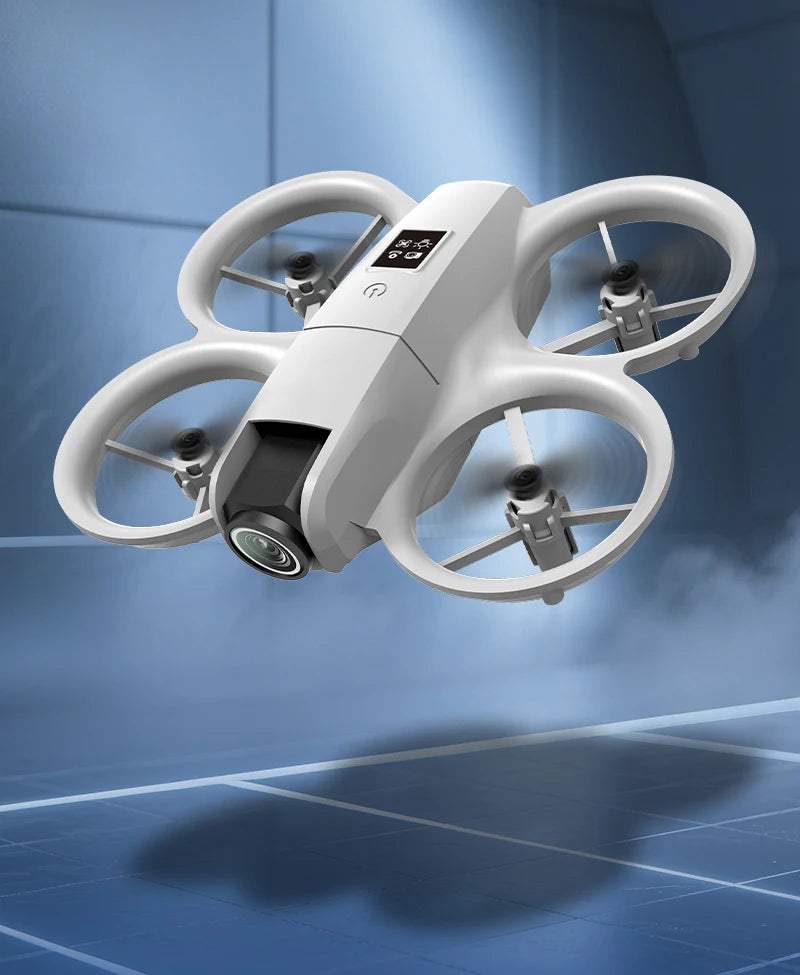 Nouveau mini drone H135 WIFI FPV Hover, caméra 4K professionnelle, lumières colorées, drone RC pliable, quadricoptère, jouet RC, cadeau