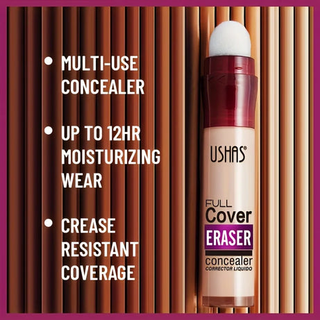 Nouveau correcteur en éponge pour cernes, taches de rousseur, acné et imperfections. Fond de teint liquide hydratant longue tenue.