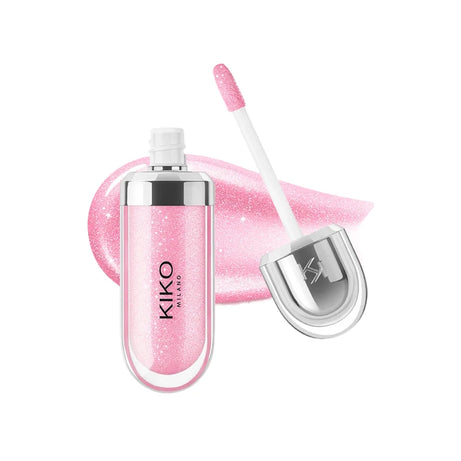 Kiko 3D Hydra LipGloss Blush waterproof longue tenue Maquillage scintillant Gloss à lèvres Brun Rose Mauve nacré