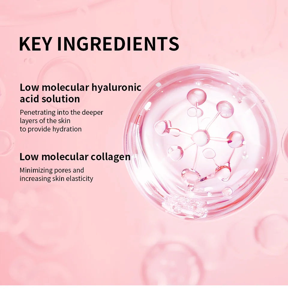 Masque Bio-Collagen Real Deep, supplément de collagène, masque hydrogel hydratant de nuit, améliore l'élasticité, minimise les pores et raffermit