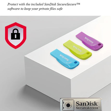 Clé USB 3.2 Sandisk CZ410 100 % originale, 32 Go, 64 Go, 128 Go, mini-clé USB haute vitesse.