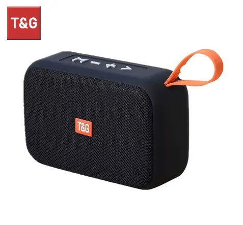 Barre de son portable mini sans fil TG506 Bluetooth 5.0 pour intérieur et extérieur, haute fidélité, compatible carte TF, radio FM, étanche