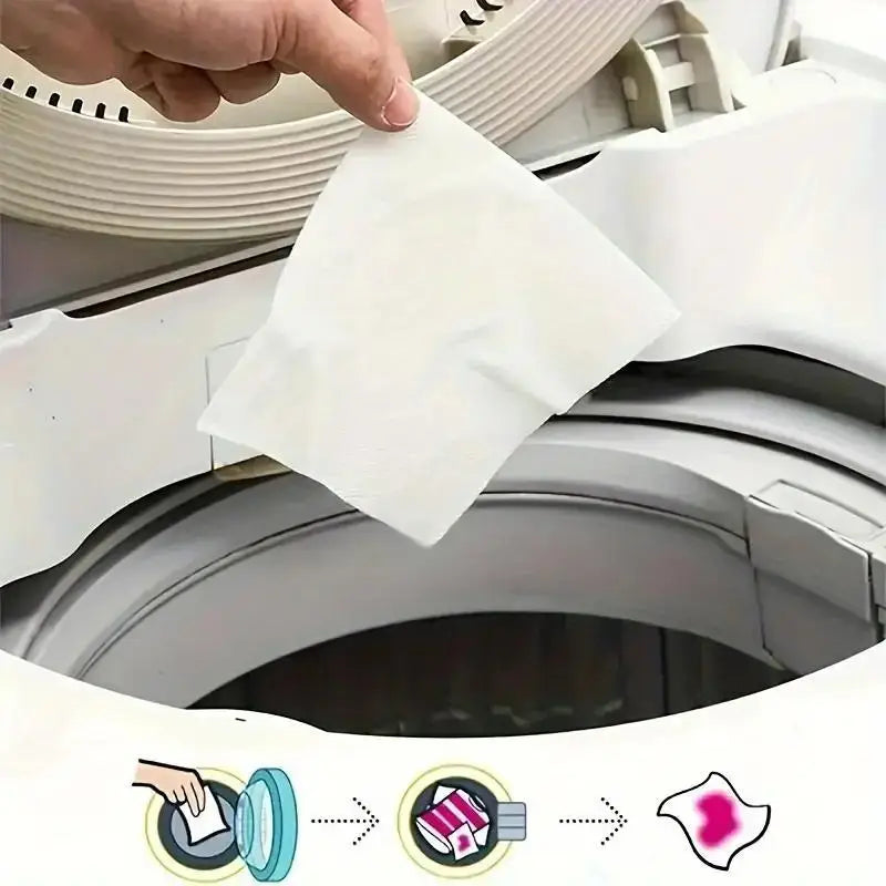 Chiffon résistant aux teintures 50 couleurs pour le linge, sans composition chimique, protection anti-pénétration et anti-décoloration pour le linge mixte, lavage universel