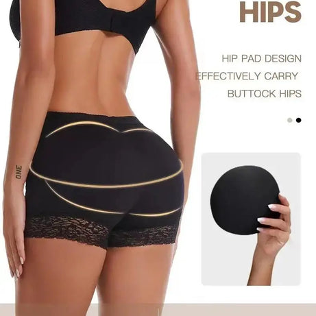 Culotte push-up femme 2025, effet fesses rebondies, rembourrée, taille haute, ventre plat, effet ventre plat.